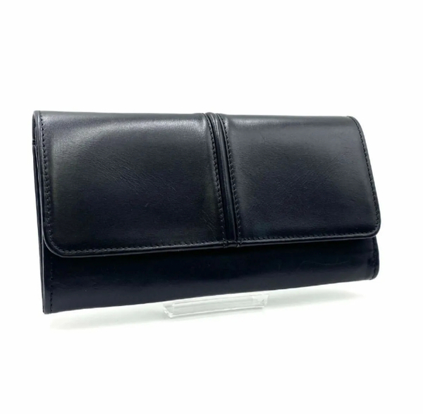 A.P.C アーペーセー 長財布 ウォレット レザー 本革 ブラック 黒 BSK49
