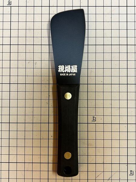【現場屋ー1】ハガネ製 シーリング コーキング ヘラ 金ベラ