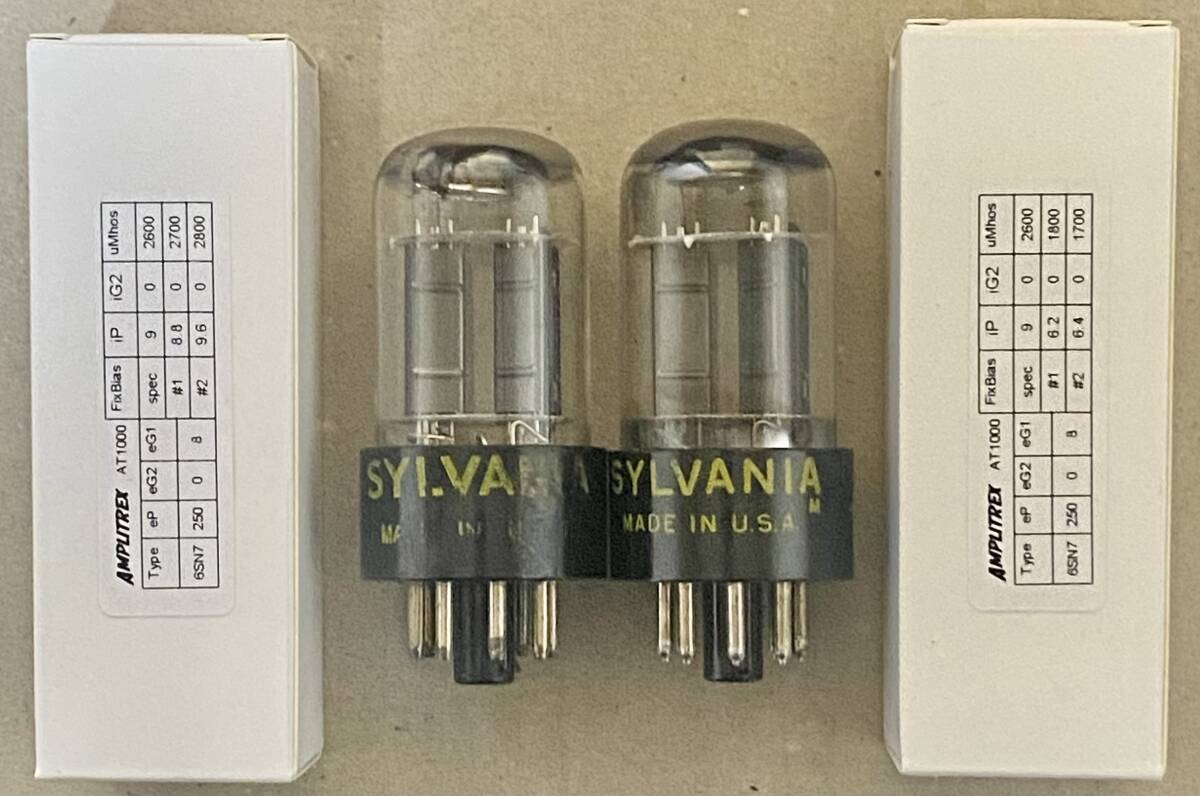 Yahoo!オークション -「sylvania 6sn7gtb」(オーディオ機器) の Yahoo!オークション -「sylvania 6sn7gtb」(オーディオ機器) の