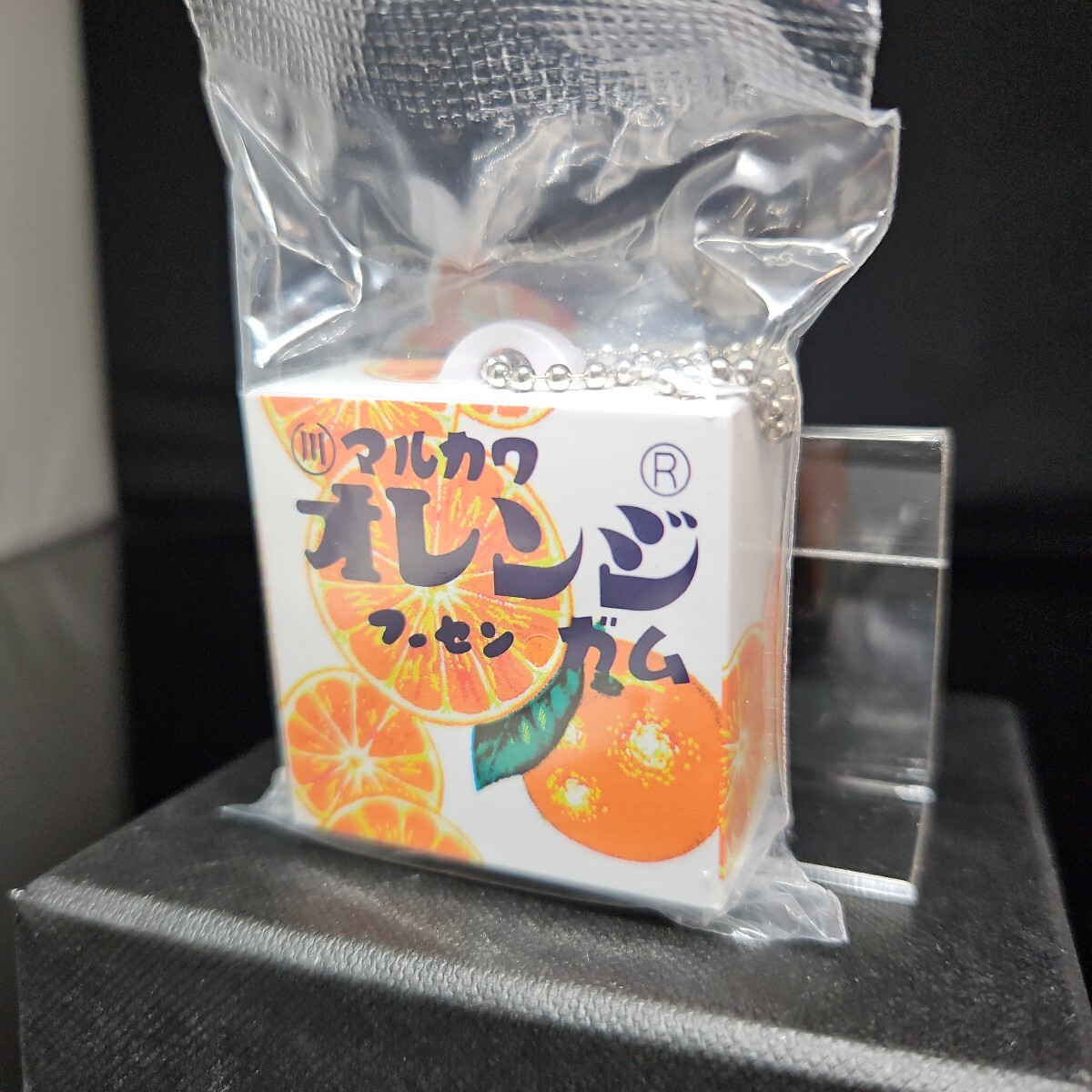 パズル マルカワ オレンジ ガム キーホルダー マルチヘッド
