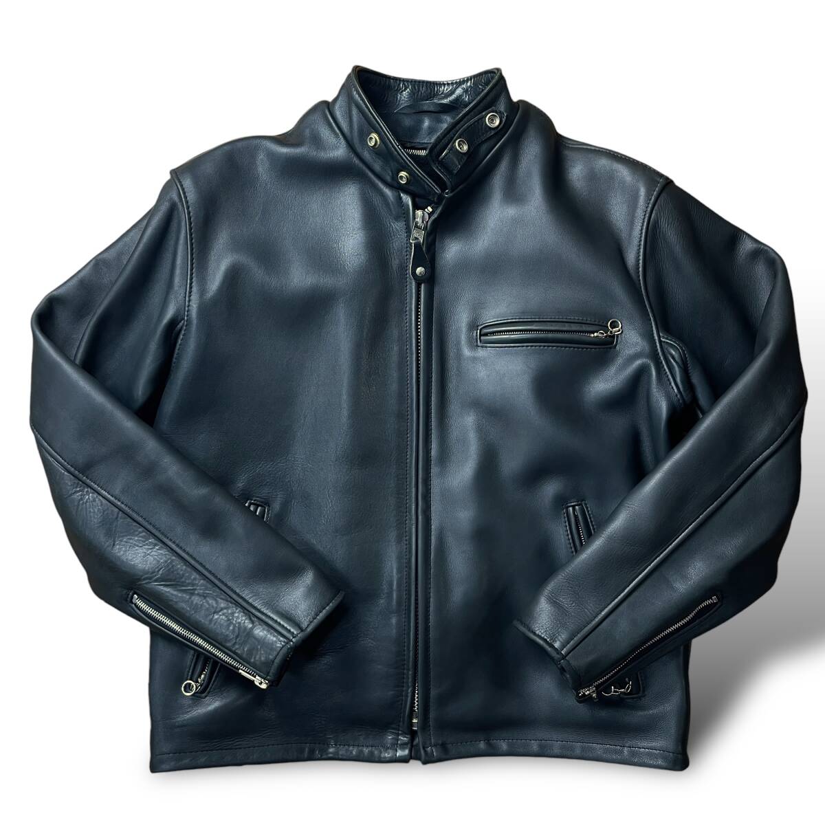 Yahoo!オークション -「ショットシングルライダース 42」の落札 Yahoo!オークション -「ショットシングルライダース 42」の落札