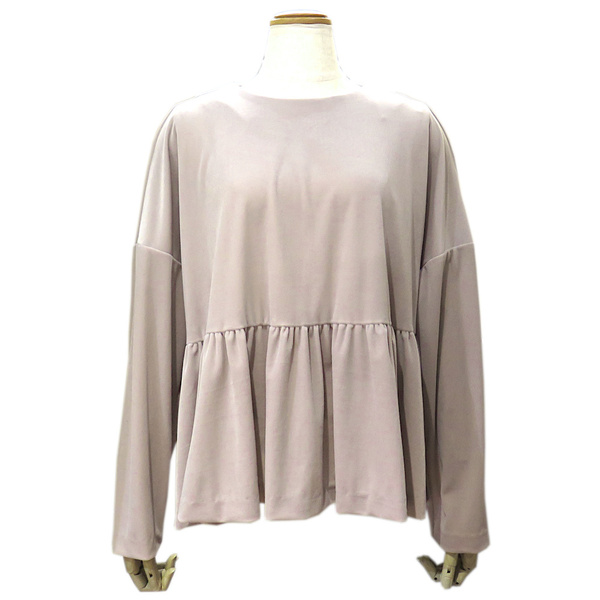 【新品】Michel Beaudouin ミシェルボードワン MB-A9307 ベロアブラウス col.1 サイズ:1(M) 日本製
