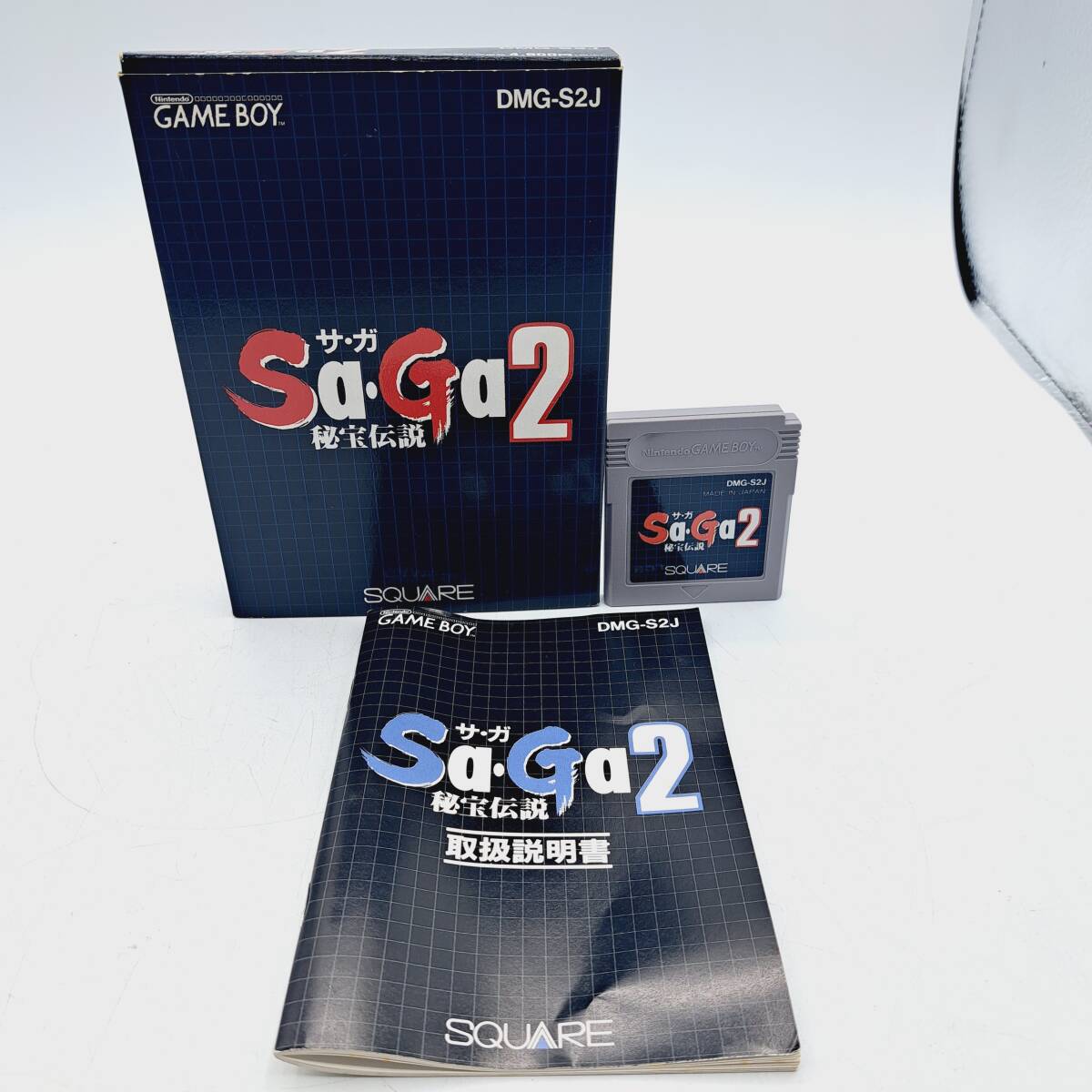 ゲームボーイソフト Sa・Ga2 (サガ2) 秘宝伝説・名作 gameboy を