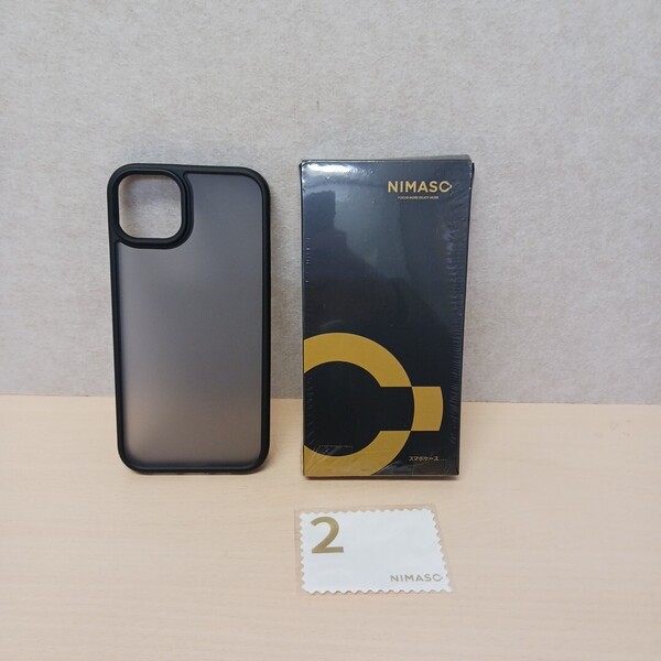 y111908k NIMASO ケース iPhone 14 Plus ケース カバー 半透明 耐衝撃 滑り止め あいふぉん 14 プラス