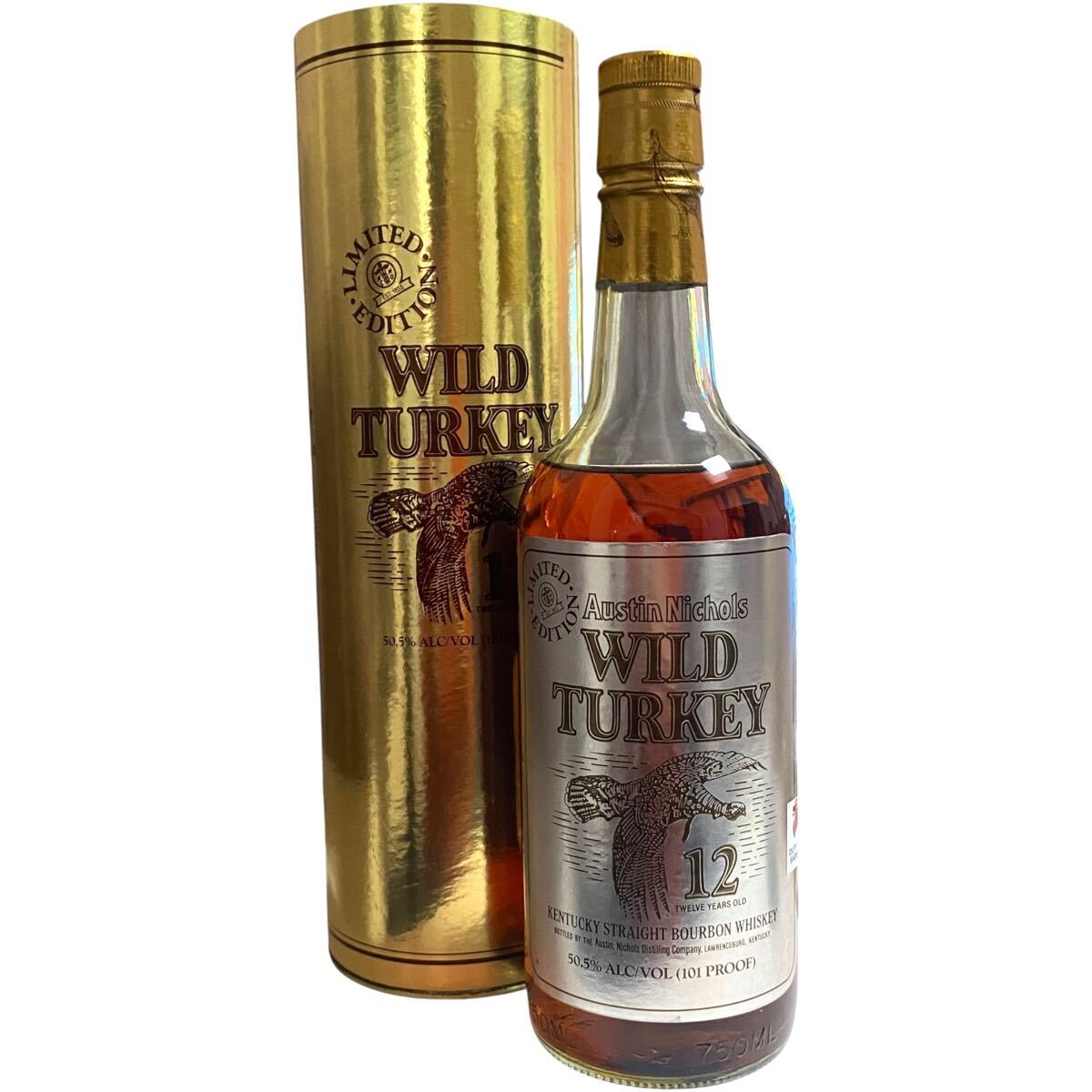 ワイルドターキー 12年 旧ボトル 箱付き 古酒 未開栓の通販 by U