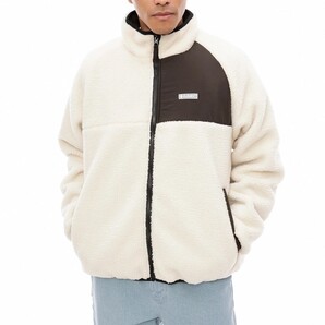 【SALE】★送料無料★2024秋冬 新品【ELEMENT/エレメント】BOA JACKET リバーシブルボアジャケット OFF メンズM BE022752