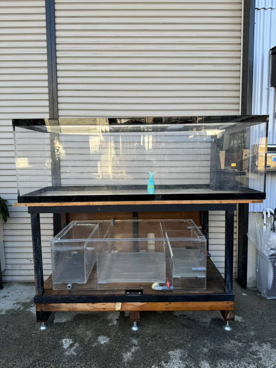 Yahoo!オークション -「アクリルオーバーフロー水槽」(180cm Yahoo!オークション -「アクリルオーバーフロー水槽」(180cm