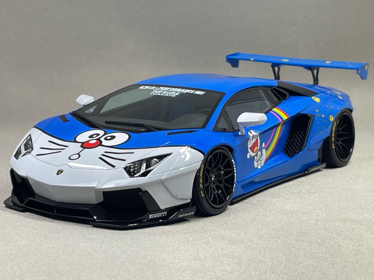 1/24 アオシマ ドラえもん LB☆WORKS ランボルギーニ アヴェン 1/24 アオシマ ドラえもん LB☆WORKS ランボルギーニ アヴェン