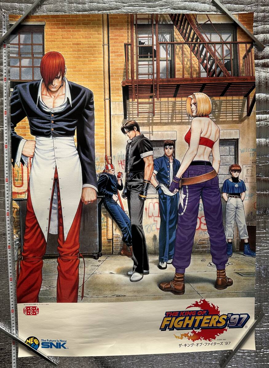 Yahoo!オークション -「kof 97」(ポスター) (アーケードゲーム Yahoo!オークション -「kof 97」(ポスター) (アーケードゲーム