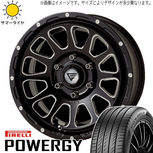 アウトランダー 225/60R17 ホイールセット | ピレリ パワジー & デルタフォース オーバル 17インチ 5穴114.3