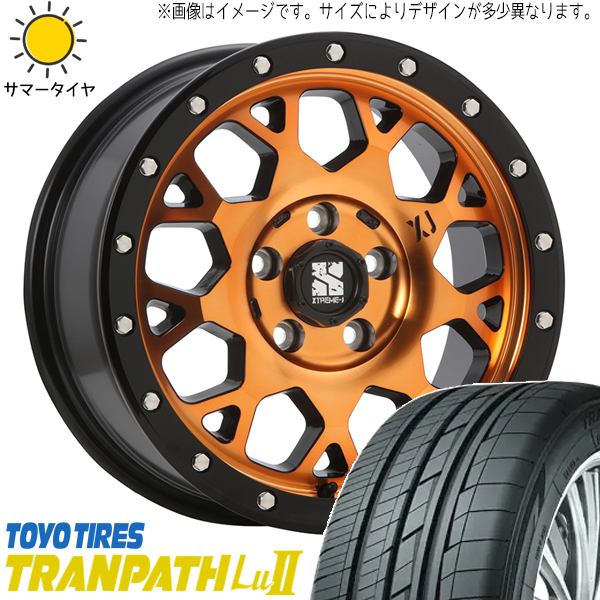 アルファード 215/65R16 ホイールセット | トーヨー トランパス LU2 & エクストリームJ XJ04 16インチ 5穴114.3