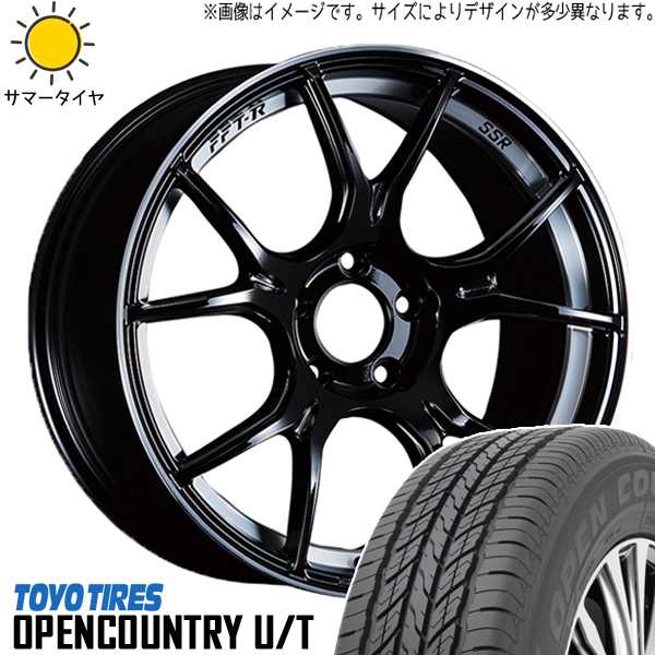 レクサスLBX 10系 225/55R18 ホイールセット | トーヨー オープンカントリー UT & GTX02 18インチ 5穴114.3