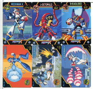 ロックマンX カードダス 9枚セット!