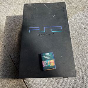 SONY PlayStation 2 (SCPH-30000) 本体 メモリー付き 動作未確認 現状渡し