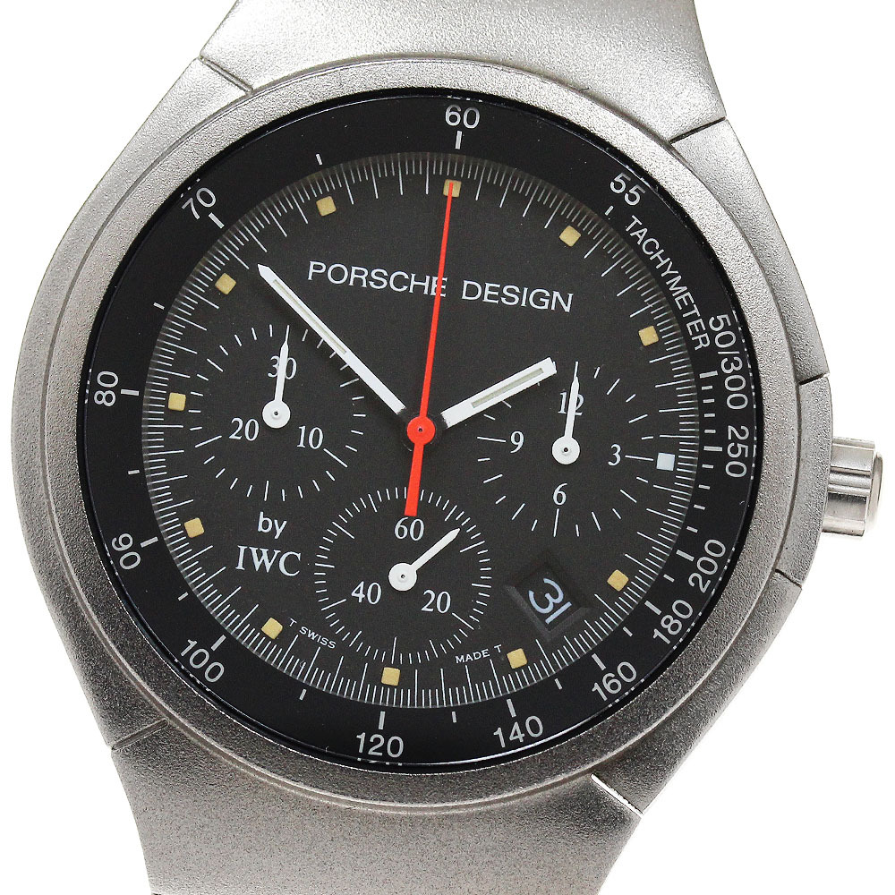ポルシェ・デザイン by IWC クロノグラフ ムーンフェイズ