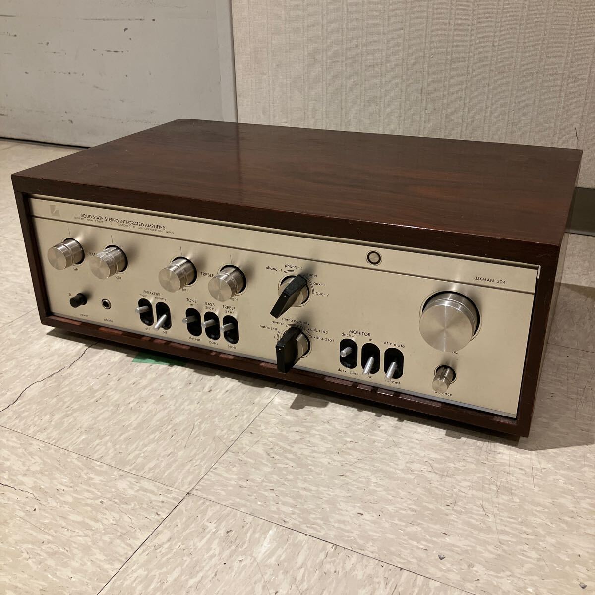 Yahoo!オークション -「luxman l-504」(オーディオ機器) の落札 Yahoo!オークション -「luxman l-504」(オーディオ機器) の落札