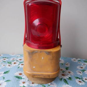 D11 昭和レトロ『セフティライト★天昇電子式自動車用非常信号灯I型』~天昇電気工業(株)長期保管品 経年劣化による汚れあり
