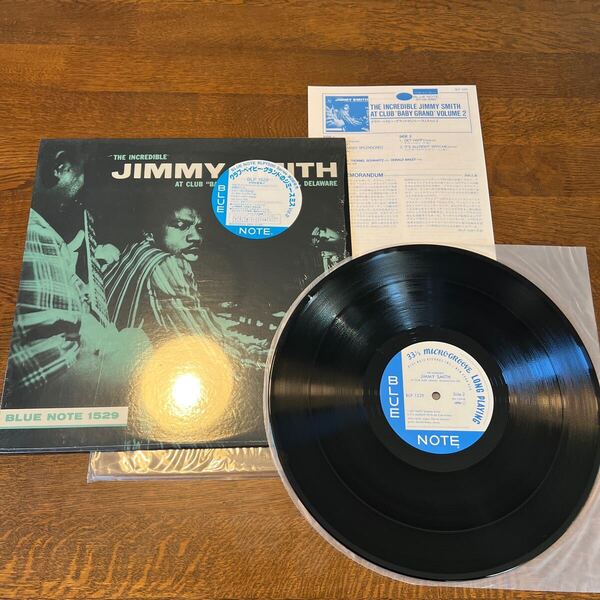 美盤 BLUENOTE 1529 BLP1529 JIMMY SMITH ジミースミス AT CLUB BABY GRAND WILMINGTON,DEL.