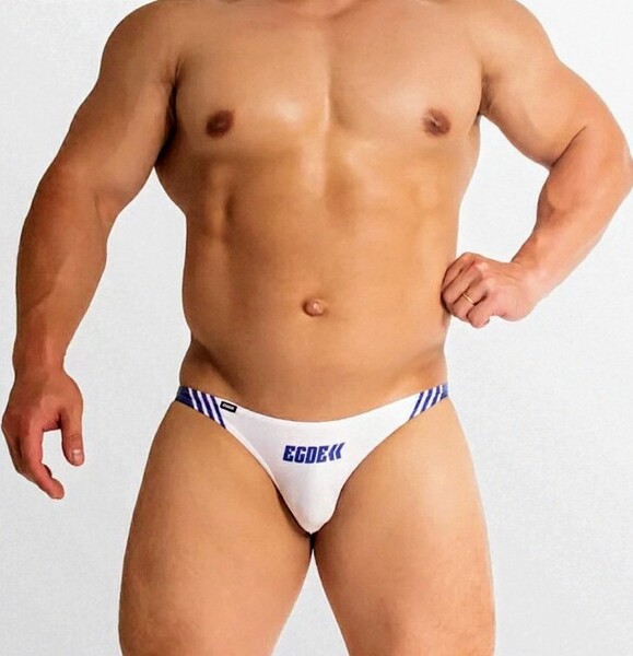 EGDE エッジ【TRIDENT(3656) スーパーローライズ ビキニ】ホワイト/XL