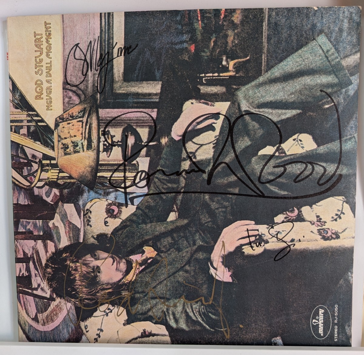 ロッド・スチュワート 直筆サイン入り レコード Rod Stewart ロッド・スチュワート 直筆サイン入り レコード Rod Stewart