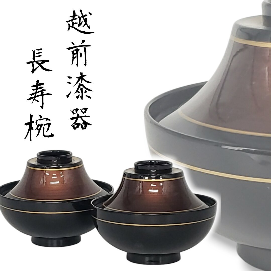 骨董　蔵出し　蒔絵　蓋付きお椀　9客 金線蒔絵 大ぶり 蓋付き お椀 朱塗皿つき 2way 多用途 溜塗 日常