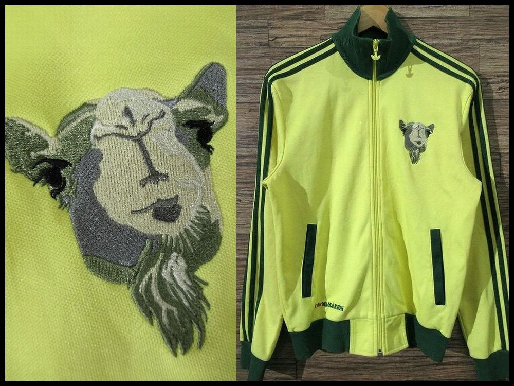 adidas - アディダス 90s ナイロンジャケット トラックジャケット マスタード イエローの通販 by almond｜アディダスならラクマ