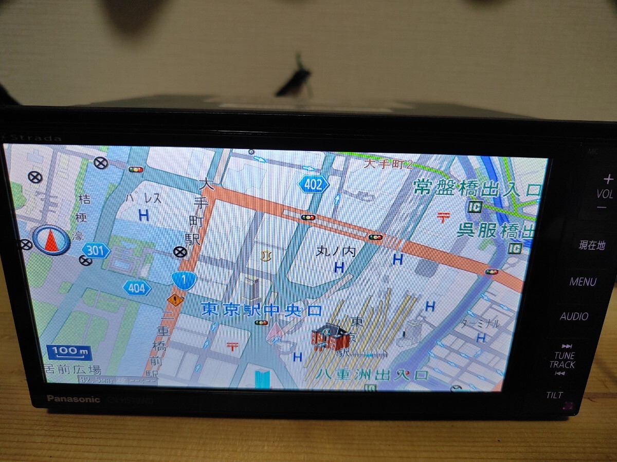 Panasonic ナビ ストラーダ 型式 CN-H510WD DVD再生 Bluetooth