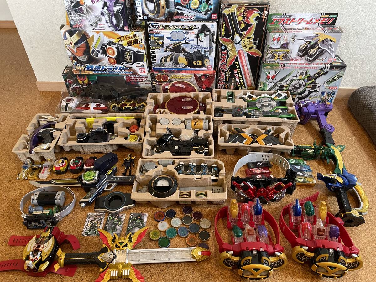スーパー戦隊シリーズ　おもちゃ 中古動作確認済みジャンク品 大量まとめ売り50個/キュウレンジャー ジュウオウジャー ロボット