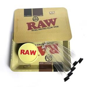 RAW ミニトレイ トレー ミル グラインダー 8点セット イエロー1017