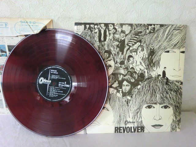 Yahoo!オークション -「ビートルズ レコード 赤盤」(REVOLVER Yahoo!オークション -「ビートルズ レコード 赤盤」(REVOLVER