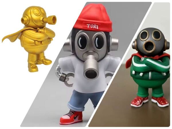 新品未使用 ドラゴンボール フィギュア トリヤマロボ3体セット 海外製品 箱無し
