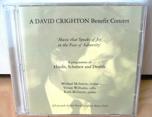 希少 2枚組 A David Crighton Benefit Concert Haydn Schubert Dvorak Michael Mclntyre Vivian Williams Ruth ヴィヴィアン ウィリアムス