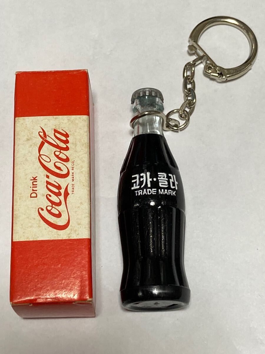 Yahoo!オークション - コカ・コーラ キーチェーンつき ミニ