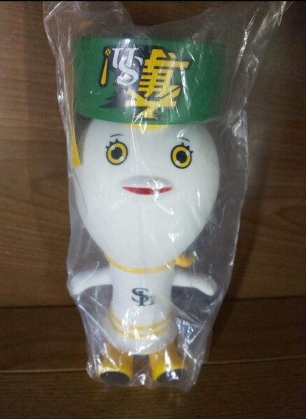 非売品 ソフトバンクホークス ふうさん貯金箱 奪sh! デザイン 限定アイテム