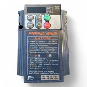 富士電機 FRN0.75E1S-2J インバータ / Fuji Electric Inverter FRN0.75E1S-2J