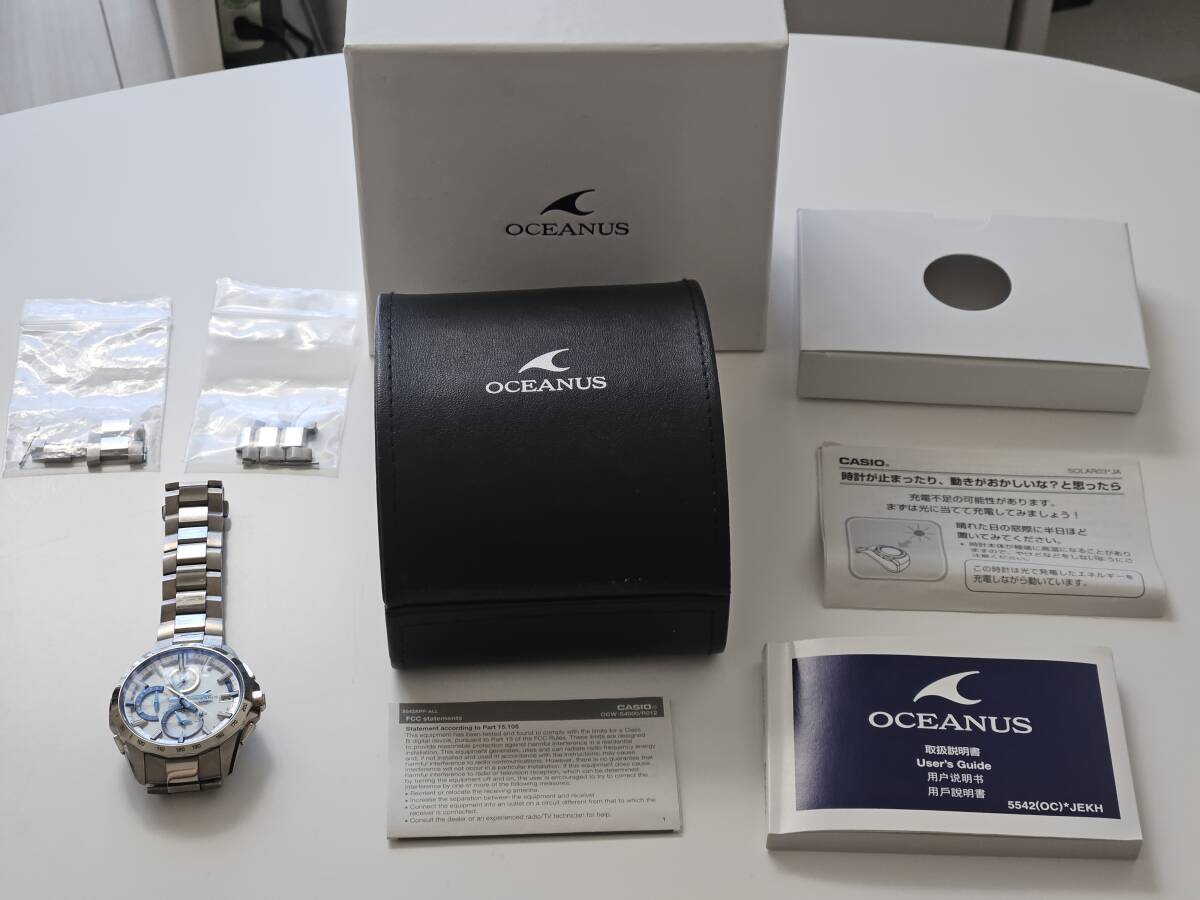 Yahoo!オークション -「カシオ時計ケース」(OCEANUS) (カシオ)の Yahoo!オークション -「カシオ時計ケース」(OCEANUS) (カシオ)の