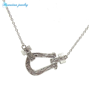 ハワイアンジュエリー ホースシュー 馬蹄 ネックレス レディース メンズ インスタ メンズ レディース 馬蹄の形が幸運を呼び込む