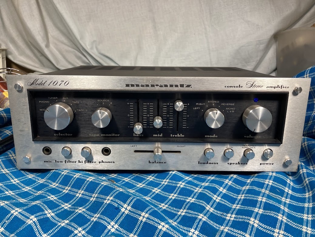 Yahoo!オークション -「marantz model 1070」の落札相場・落札価格 Yahoo!オークション -「marantz model 1070」の落札相場・落札価格