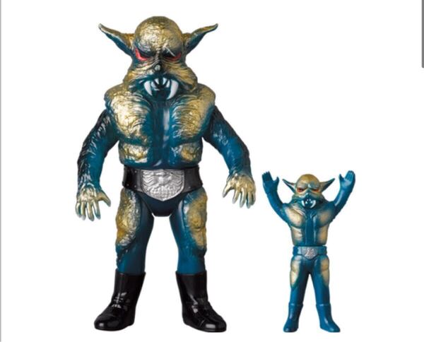 東映レトロソフビコレクション メディコムトイ 新品未開封 狼男 ミニソフビ付き