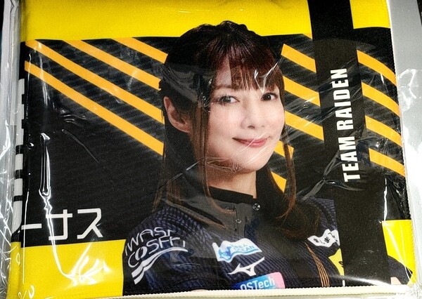 Mリーグ24-25 黒沢咲プレイヤーズマフラータオル フォトマフラータオル TEAM雷電 麻雀