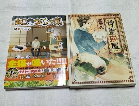 「骨董猫屋」「ねこあつめの家」2冊セット