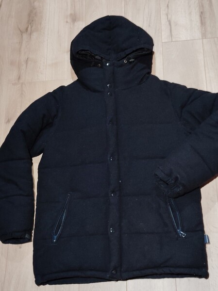APPLEBUM wool down Lサイズ ネイビー 紺 ダウンジャケット ダウン アウター アップルバム