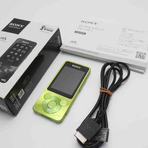 【中古】SONY ウォークマン Sシリーズ 16GB グリーン NW-S785/G