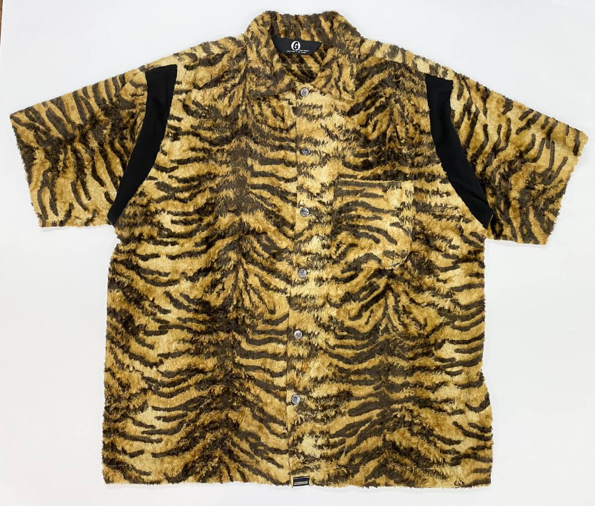 GOODENOUGH 初期 半袖パッチワークシャツ グッドイナフ 古着