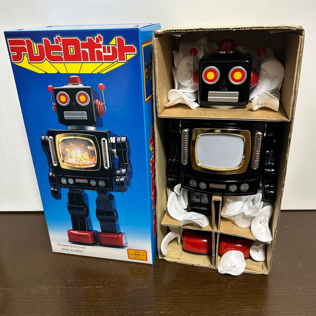 Yahoo!オークション -「テレビジョン」(ロボット) (ブリキ)の Yahoo!オークション -「テレビジョン」(ロボット) (ブリキ)の