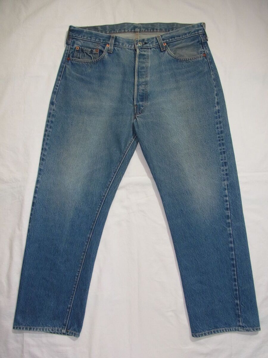 95年製 501XX デニムパンツ ボタン裏524刻印 USA製 W34 L31 青