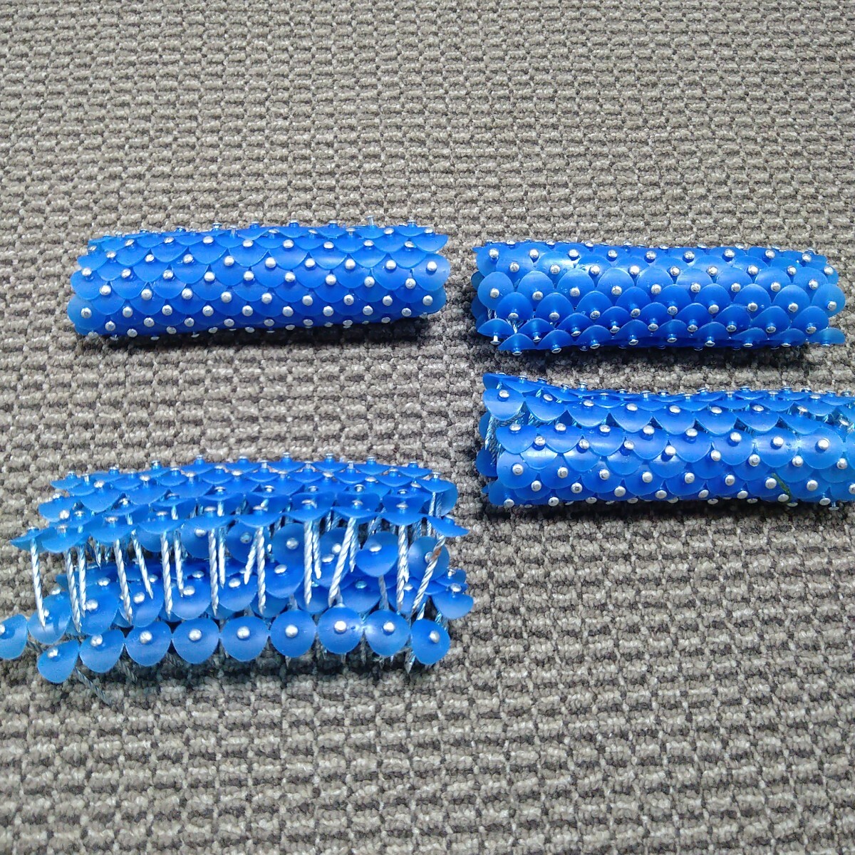 ジャンク品/長期保管品/中古品/メーカー不明/傘釘/かさくぎ/連結(9連)/全長