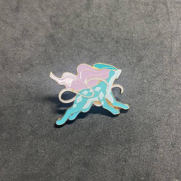 (海外限定)ポケモン ピンバッジ スイクン