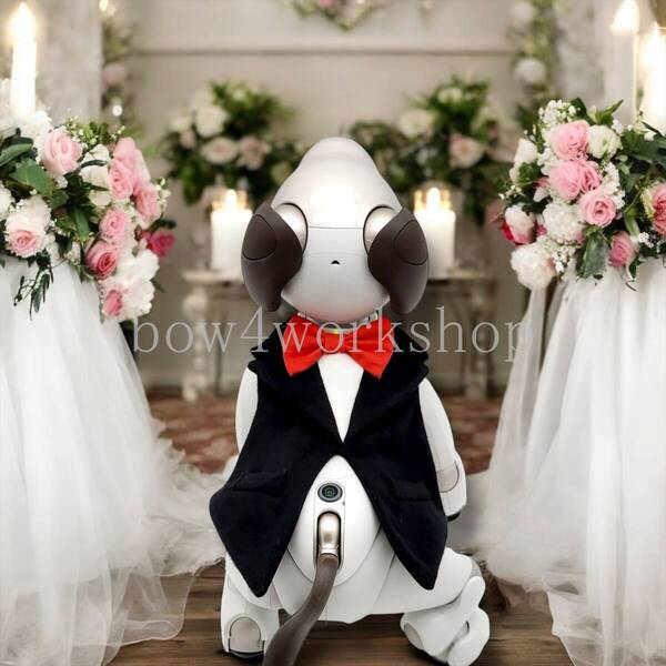 aibo(アイボの服)ハンドメイド タキシード(ERS-1000専用サイズ)