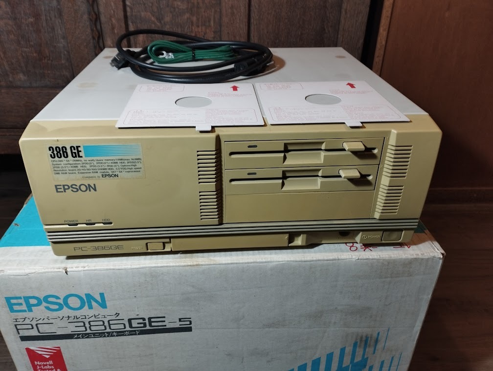 Yahoo!オークション -「epson pc-386」(PC-98) (パソコン)の落札